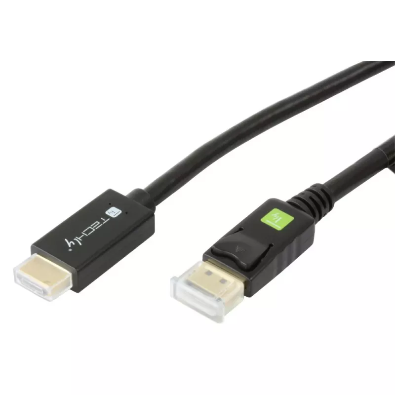 Cavo convertitore Techly 1m DisplayPort a HDMI 1.2 4K ICOC DSP-H12-010