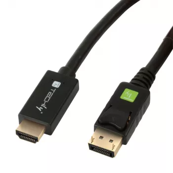 Cavo convertitore Techly 2m DisplayPort a HDMI 1.2 4K ICOC DSP-H12-020