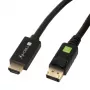 Cavo convertitore Techly 2m DisplayPort a HDMI 1.2 4K ICOC DSP-H12-020