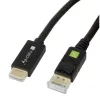 Cavo convertitore Techly 2m DisplayPort a HDMI 1.2 4K ICOC DSP-H12-020