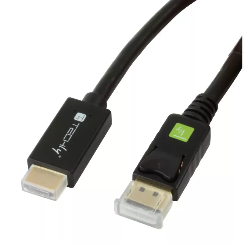 Cavo convertitore Techly 2m DisplayPort a HDMI 1.2 4K ICOC DSP-H12-020