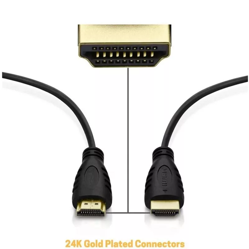 Cavo HDMI 2.0 Techly A/A M/M 9m nero 18 Gbit/s 3D