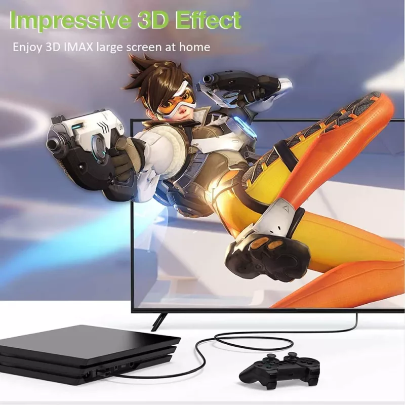 Cavo prolunga HDMI High Speed con Ethernet Techly 4K 60Hz M / F 7,5 m