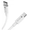 Cavo USB Techly ICOC-MU4-40G240W1 USB4 Gen 3x2 1 m USB C bianco