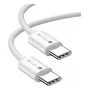 Cavo USB Techly ICOC-MU4-40G240W1 USB4 Gen 3x2 1 m USB C bianco