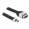 Adattatore cavo video Techly ICOC-USBC-VGA 0,12 m USB Type-C VGA (D-Sub)