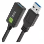 Cavo USB Techly ICUR3050G USB 3.2 Gen 1 (3.1 Gen 1) 5 m USB A nero