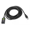Cavo USB Techly ICUR3050G USB 3.2 Gen 1 (3.1 Gen 1) 5 m USB A nero