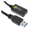 Cavo USB Techly ICUR3050G USB 3.2 Gen 1 (3.1 Gen 1) 5 m USB A nero