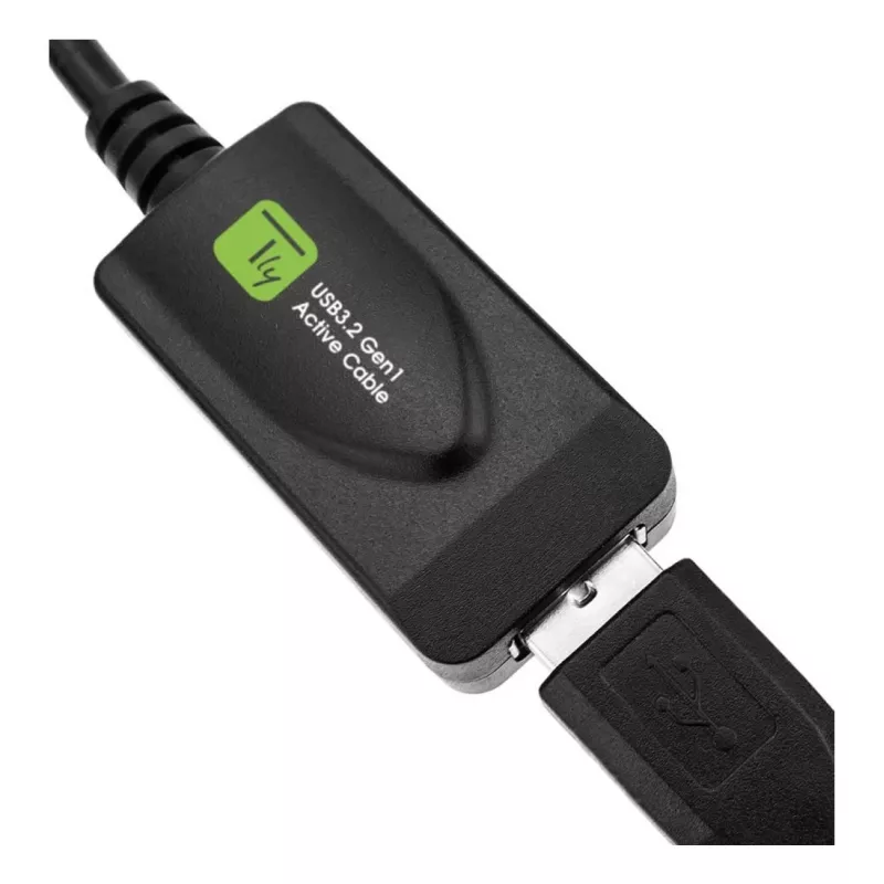 Cavo USB Techly ICUR3050G USB 3.2 Gen 1 (3.1 Gen 1) 5 m USB A nero
