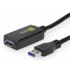 Cavo USB Techly ICUR3050G USB 3.2 Gen 1 (3.1 Gen 1) 5 m USB A nero