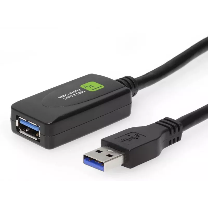 Cavo USB Techly ICUR3050G USB 3.2 Gen 1 (3.1 Gen 1) 5 m USB A nero