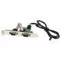 Adattatore StarTech.com 61 cm header USB interno per scheda madre a 2 porte seriali RS232
