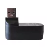 Hub interfaccia Techly IUSB3-HUB3-ROTB USB 3.2 Gen 1 (3.1 Gen 1) Type-A 5000 Mbit/s nero