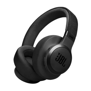 JBL Live 770NC cuffie wireless con archetto per chiamate/musica Bluetooth nero