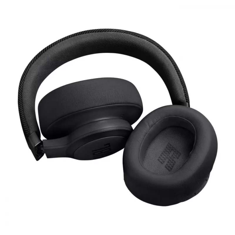 JBL Live 770NC cuffie wireless con archetto per chiamate/musica Bluetooth nero