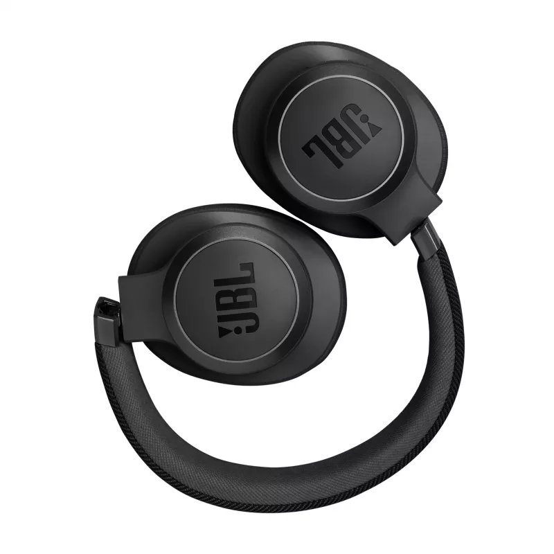 JBL Live 770NC cuffie wireless con archetto per chiamate/musica Bluetooth nero