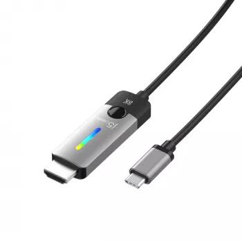 j5create JCC157-N cavo USB-C a HDMI 2.1 8K 1,79 m