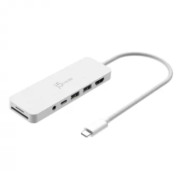 j5create JCD373EW - hub multi-porta USB-C® con Power Delivery