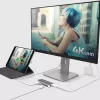 j5create JCD383 adattatore multi 9-in-1 USB-C™, argento e bianco