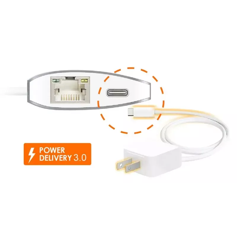 j5create JCD383 adattatore multi 9-in-1 USB-C™, argento e bianco