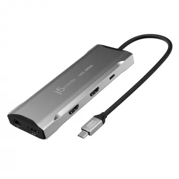 j5create JCD397-N mini dock multi-monitor 4K60 Elite USB-C con filo USB 3.2 Gen 1