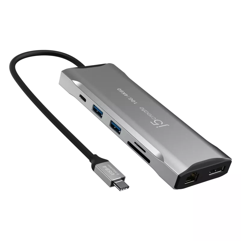 j5create JCD397-N mini dock multi-monitor 4K60 Elite USB-C con filo USB 3.2 Gen 1