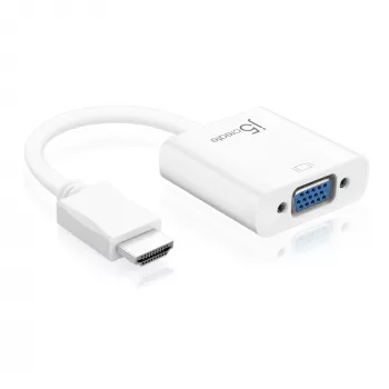 j5create JDA213 adattatore HDMI a VGA bianco 0,1m 1920x1080P