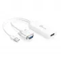 j5create JDA214 adattatore video-audio VGA a HDMI bianco 0,176 m
