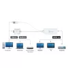 j5create JDA214 adattatore video-audio VGA a HDMI bianco 0,176 m