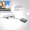 j5create JUD380 mini dock USB™ 3.0, 1x HDMI e 3x porte USB, argento