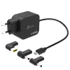 j5create JUP1565DCE3A-EN caricabatterie mini 67W GaN PD USB-C® con 3 tipi di connettori DC - EU