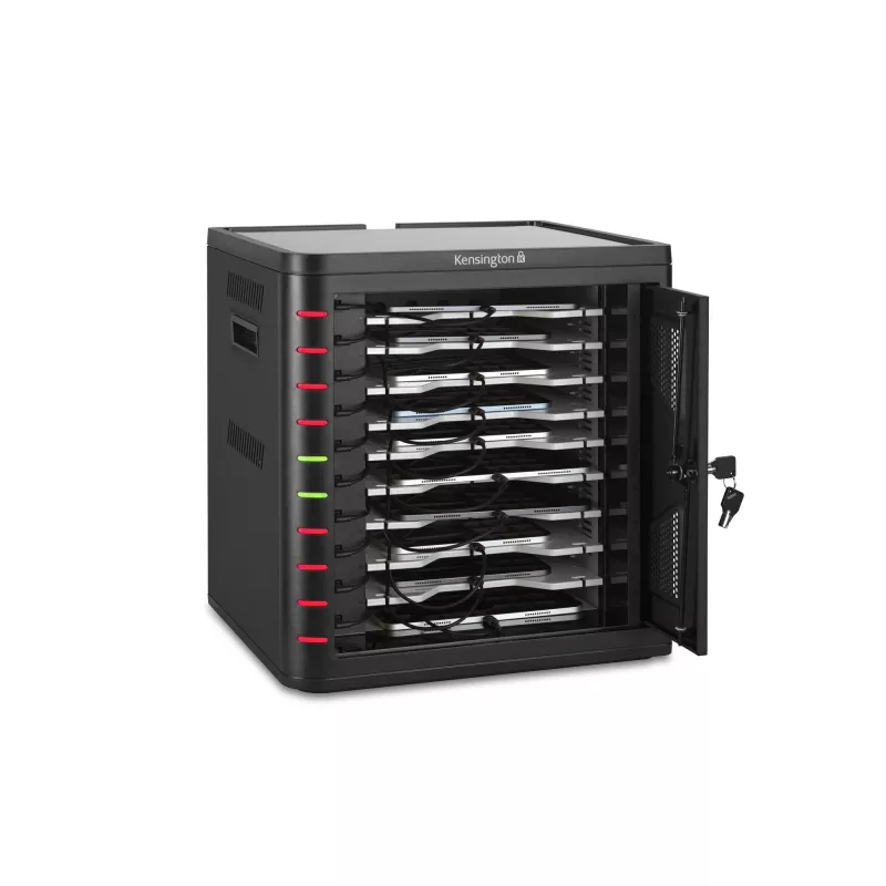 Armadio di ricarica USB-C Kensington K67716EU, 10 posti, 18 W per porta