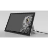 Kensington lucchetto con cavo a chiave per Surface Pro e Surface Go, 1,8 m, Kensington, chiave, acciaio al carbonio, nero, argento