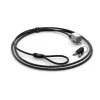 Kensington lucchetto con cavo a chiave per Surface Pro e Surface Go, 1,8 m, Kensington, chiave, acciaio al carbonio, nero, argento