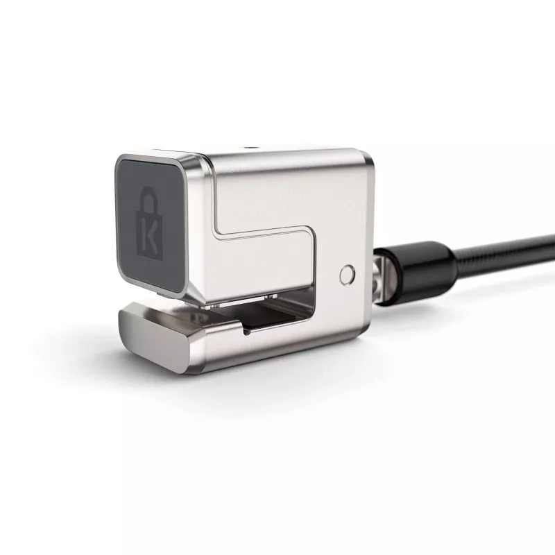 Kensington lucchetto con cavo a chiave per Surface Pro e Surface Go, 1,8 m, Kensington, chiave, acciaio al carbonio, nero, argento