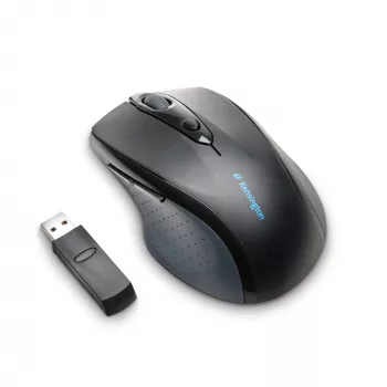Kensington Pro Fit mouse wireless full-size, ambidestro, ottico, RF wireless, 1600 DPI, nero