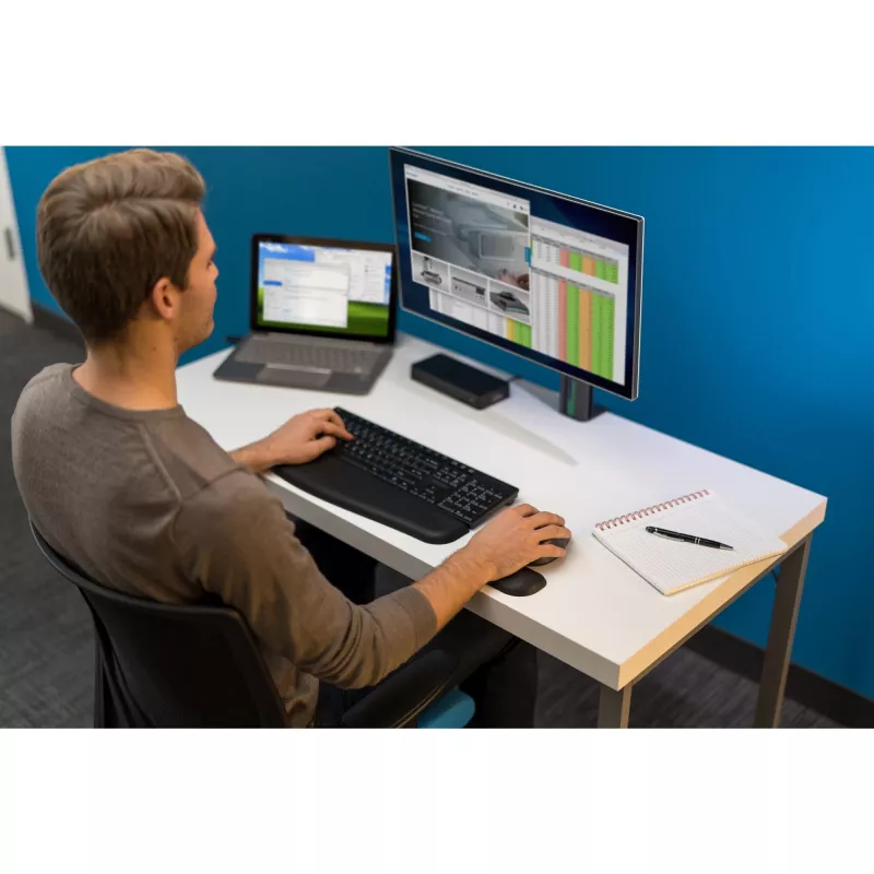 Kensington Pro Fit mouse wireless full-size, ambidestro, ottico, RF wireless, 1600 DPI, nero