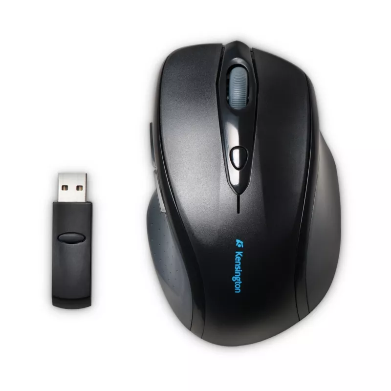 Kensington Pro Fit mouse wireless full-size, ambidestro, ottico, RF wireless, 1600 DPI, nero