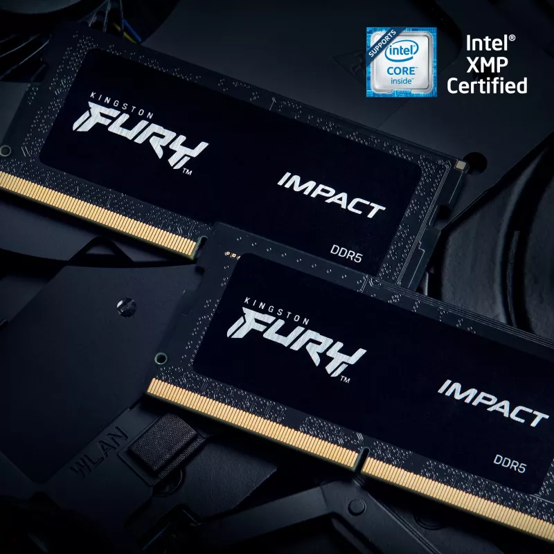 Kingston Technology FURY 16GB 4800MT/s DDR5 CL38 SODIMM (kit da 2) Impact