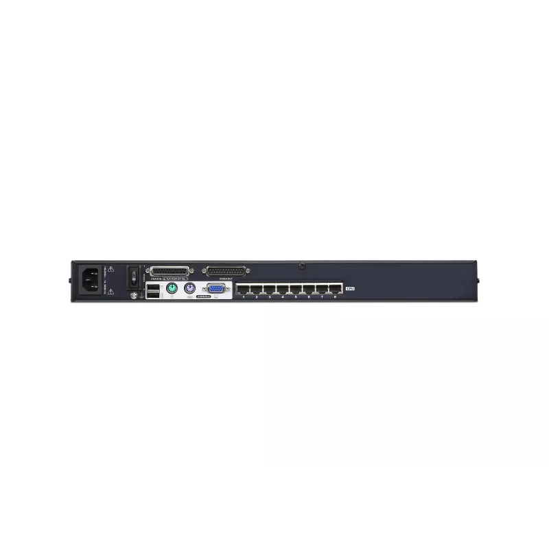 Switch KVM ATEN 8 porte Cat 5e/6, 1920 x 1200 pixel, Ethernet LAN, WUXGA, 5,1 W, nero