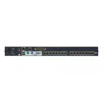 Switch KVM over IP ATEN 16 porte CAT5e/6, 1920 x 1200 pixel, Ethernet LAN, WUXGA, 8,9 W, nero