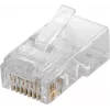 Microconnect KON503-10 connettore per fili RJ45 trasparente