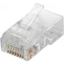 Microconnect KON503-10 connettore per fili RJ45 trasparente