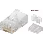 Microconnect KON503-50 connettore RJ45 trasparente