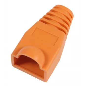 MicroConnect KON503O guaina di scarico di trazione RJ45, arancione, 50 pz.