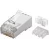 Microconnect KON506-10 connettore RJ45 trasparente