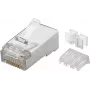 Microconnect KON506-10 connettore RJ45 trasparente