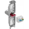 Microconnect KON522TL connettore RJ45 argento