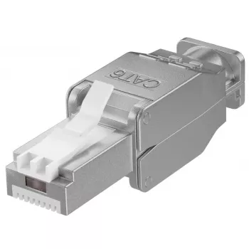 Microconnect KON522TL connettore RJ45 argento